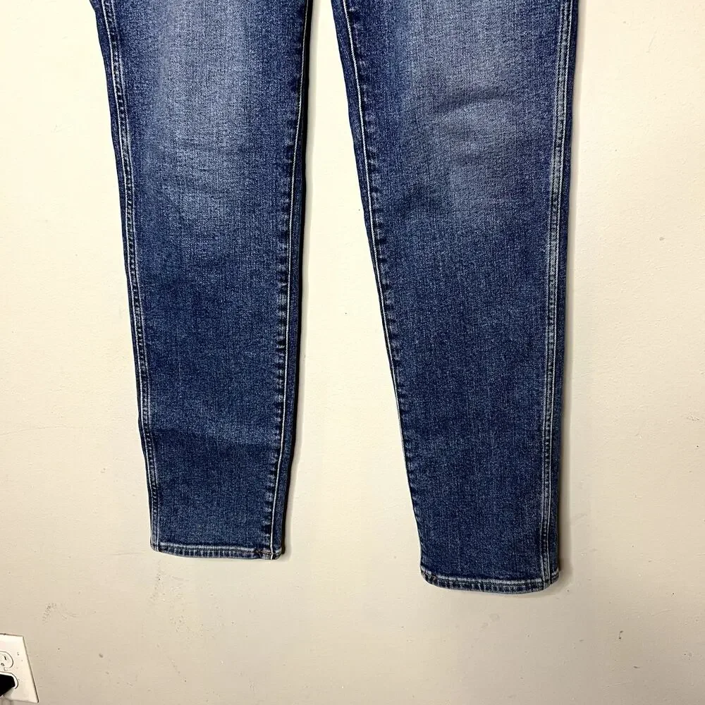 Madewell‎ Stovepipe Jeans Womens 29 Blue Straight Leg High Rise Denim